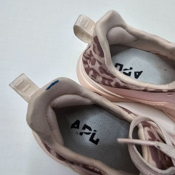 APL TechLoom Tracer Sneaker Creme Beachwood Leopard Revolve